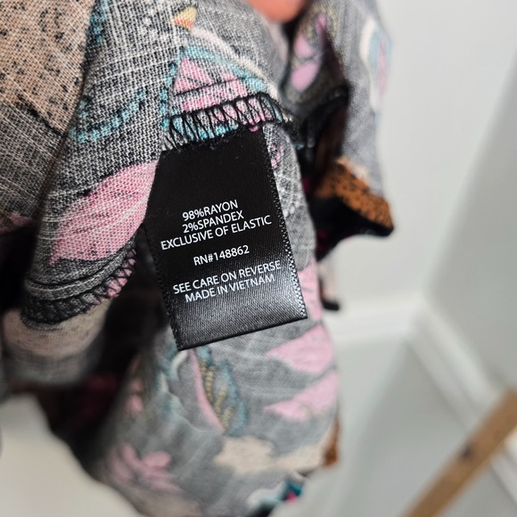 NWT Torrid Leopard Floral Twist Front Mini Dress 2X 18-20 Boho Festival Pockets - Picture 7 of 12